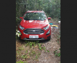 Carro de empresário sousense assassinado é encontrado na zona rural de Santa Rita