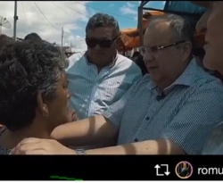 Vídeo gravado no dia 1° de maio deste ano mostra última visita de Rômulo Gouveia no sertão da PB