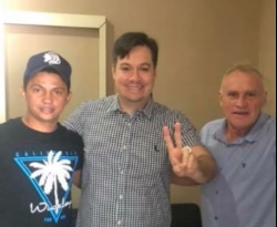 Vereador e presidente da maior associação de bairros de Cajazeiras ratificam apoio a Júnior Araújo
