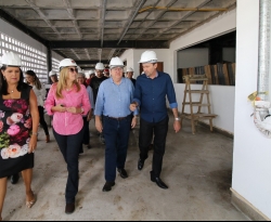 João Azevêdo inspeciona construção e reforma do Complexo Educacional José Lins do Rego 