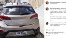 Bandidos roubam carro de filha de deputado estadual