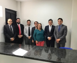 Diretores da OAB Cajazeiras inspecionam obra do Parlatório da Cadeia de São José de Piranhas