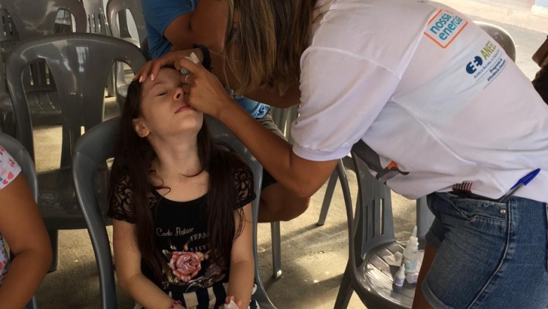 Projeto de Lei de Roselânio Lopes é executado com exames oftalmológicos para alunos da rede de ensino de Cajazeiras