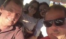 Cajazeiras: ex-prefeitos Carlos Antônio e Denise posam para fotos em carro com Chico Mendes e contrariam Jeová sobre 2020