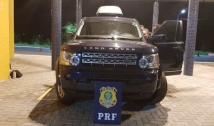 PRF recupera na Paraíba carro de luxo roubado no RN
