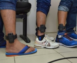 Na Paraíba, 1.122 apenados são monitorados por tornozeleira eletrônica