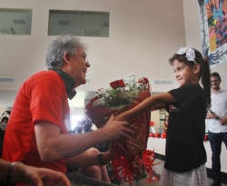 Ricardo participa de acolhimento aos voluntários da VI Caravana do Coração