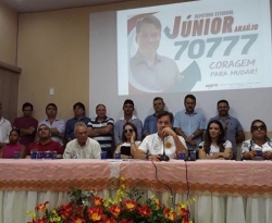 Júnior Araújo agradece empenho de militantes e revela que foi votado em quase 140 cidades da PB