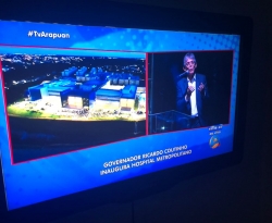 TVs da Paraíba transmitem ao vivo inauguração do Hospital Metropolitano e em discurso RC lembra da ex-presidente Dilma