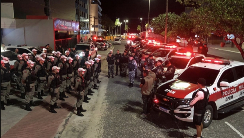  Operação Previna-se II: mais de 1.200 policiais militares atuam nas ruas na noite desta sexta-feira