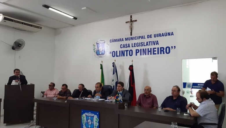 Câmara nega pedido de licença do prefeito de Uiraúna Bosco Fernandes