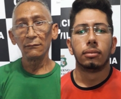 Polícia Civil prende no Ceará, pai e filho acusados de matar marchante em Cajazeiras