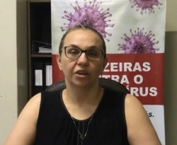 Profissional de saúde é o primeiro caso confirmado de coronavírus em Cajazeiras; veja vídeo da secretária de Saúde