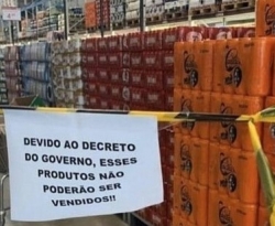 Venda de bebida alcoólica não foi proibida por João Azevêdo, diz Governo