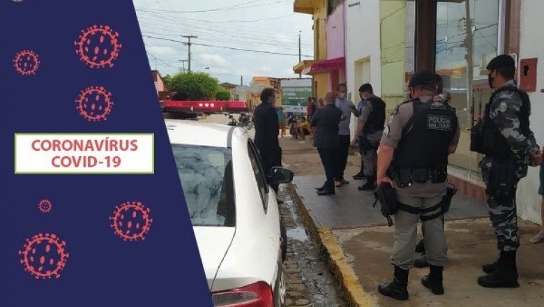 MPPB e polícias flagram funcionamento do comércio no Sertão; lojas foram interditadas e comerciantes, presos