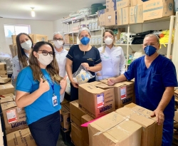 Hospital de Patos recebe doação de itens usados no combate ao Covid-19 da ONG Compassion