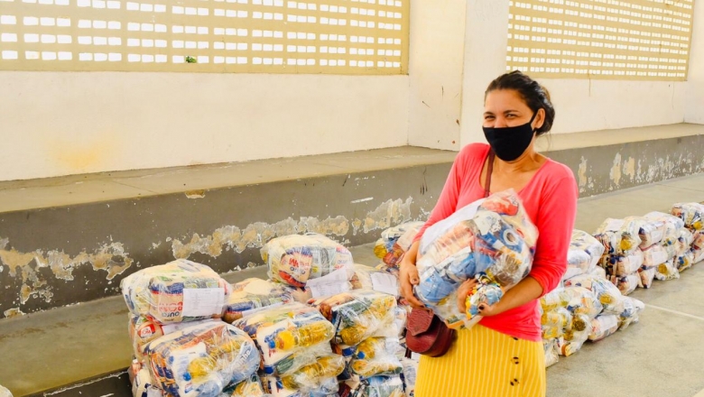 Governo distribui mais 250 mil cestas básicas para alunos da Rede Estadual de Ensino da Paraíba