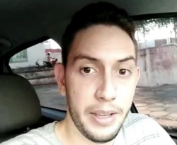 Jovem taxista de Cajazeiras faz apelo nas redes sociais: "Zé Aldemir não pode abandonar nossa categoria"