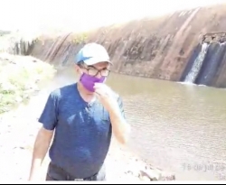 Engenheiro inspeciona barragem de Pilões, grava vídeo e comenta recuperação; assista