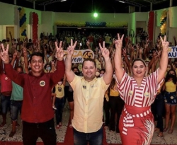 Prefeita de Joca Claudino chancela chapa Paulinho de Nil e Denis Duarte: "Renovação e juventude"