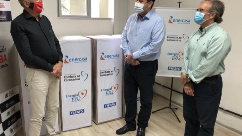 Paraíba recebe doação de respiradores de empresa de energia elétrica