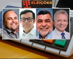 Confira as agendas oficiais dos 4 candidatos a prefeito de Patos para esta segunda-feira (5)