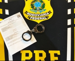Em ação conjunta, PRF e Polícia Civil da Paraíba prendem foragido da justiça de alta periculosidade
