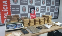 Polícia desarticula ponto de distribuição do tráfico e apreende 20 kg de drogas na PB