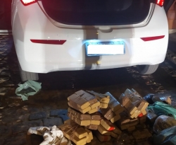 Polícia intercepta carro e apreende mais de 33kg em Sousa