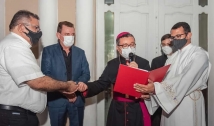 São José de Piranhas conhece novo padre em posse canônica; prefeito Chico Mendes e o Bispo Diocesano participaram