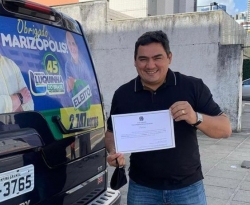 Luquinha do Brasil é diplomado prefeito de Marizópolis: "Um dia inesquecível" 