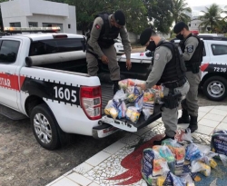 PMPB entrega quase 26 toneladas de alimentos da campanha ‘Boas Festas Solidárias’