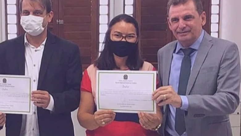 Chico Mendes e Bal são diplomados, prefeito e vice-prefeito de São José de Piranhas