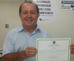 Ceninha Lucena é diplomado prefeito de Bonito de Santa Fé: "Que venha a posse, com a graça de Deus"