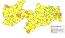 17ª avaliação aponta 200 cidades paraibanas classificadas como bandeira amarela no Plano Novo Normal