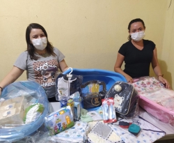 Prefeitura entrega kits natalidade para gestantes de baixa renda em Cachoeira dos Índios