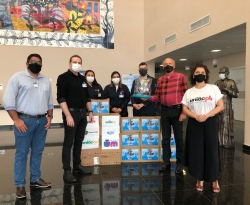SES da Paraíba recebe doação de capacetes Elmo para paciente acometidos pela Covid-19