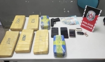 Polícia apreende 7 kg de cocaína e prende dois suspeitos de tráfico na PB