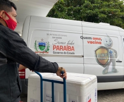 Paraíba distribui mais 62 mil doses e avança na vacinação contra Covid-19