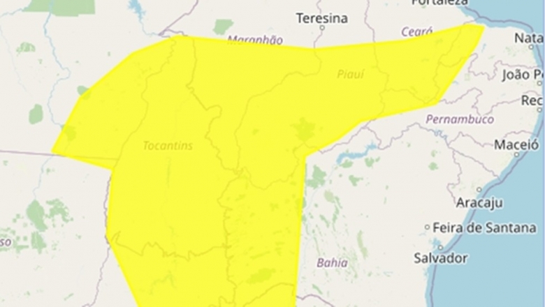 Inmet emite alerta amarelo de baixa umidade para 45 municípios da Paraíba