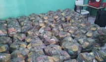 Prefeitura de Bernardino Batista distribui 400 cestas básicas com famílias carentes