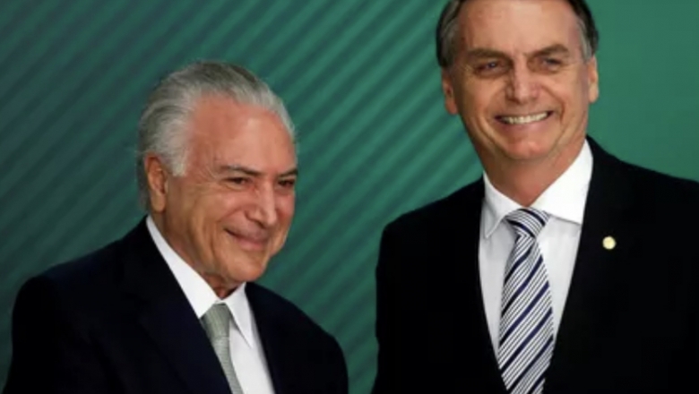 Temer diz que redigiu declaração divulgada por Jair Bolsonaro