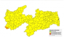 Cacimba de Areia é o único município que aparece em bandeira laranja em avaliação do Plano Novo Normal