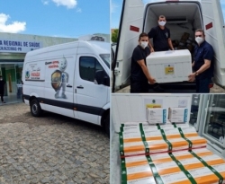Paraíba distribui mais de 53 mil doses e avança na vacinação contra Covid-19