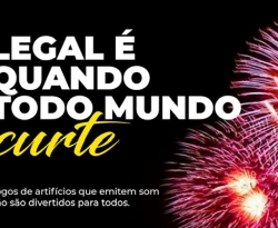 Campanha da Prefeitura de Bonito de Santa Fé alerta para danos causados por fogos de artifício a idosos, pessoas com deficiência, crianças e animais