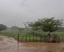 Sertão da Paraíba amanhece com chuva neste sábado; Igaracy registrou quase 150 milímetros