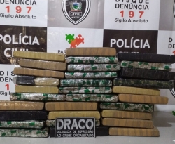 Polícia Civil prende dois homens em flagrante com 35 quilos de maconha no Sertão da PB