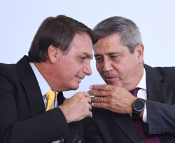 Braga Netto está ‘90% fechado’ como candidato a vice, diz Bolsonaro