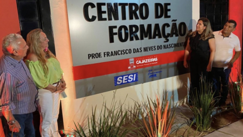 Centro de Formação Professor Francisco das Neves do Nascimento é inaugurado em Cajazeiras 