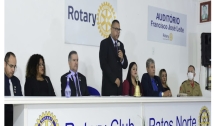 Jornalista Paulo Costa, é empossado como novo Presidente do Rotary Club de Patos Norte